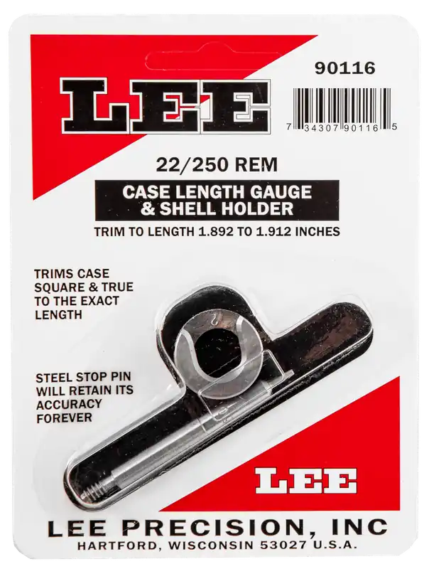 Lee Precision 90116 Case Length Gauge for .22-250 Remington