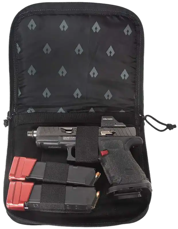 Advance Warrior Solutions SPC9 Soft Pistol Case - 9.5" Black, Fits Most Standard Pistols