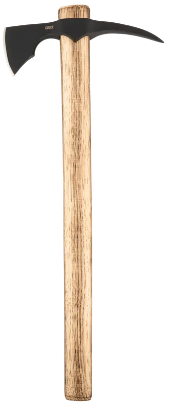 CRKT 2753 ODR Axe with Spike and Fire-Treated Hickory Handle