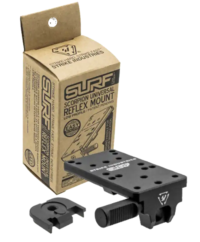 Strike Industries GSURF Scorpion Universal Low Profile Mount for Glock Gen1-5 (Excludes 42/43/43X/48)