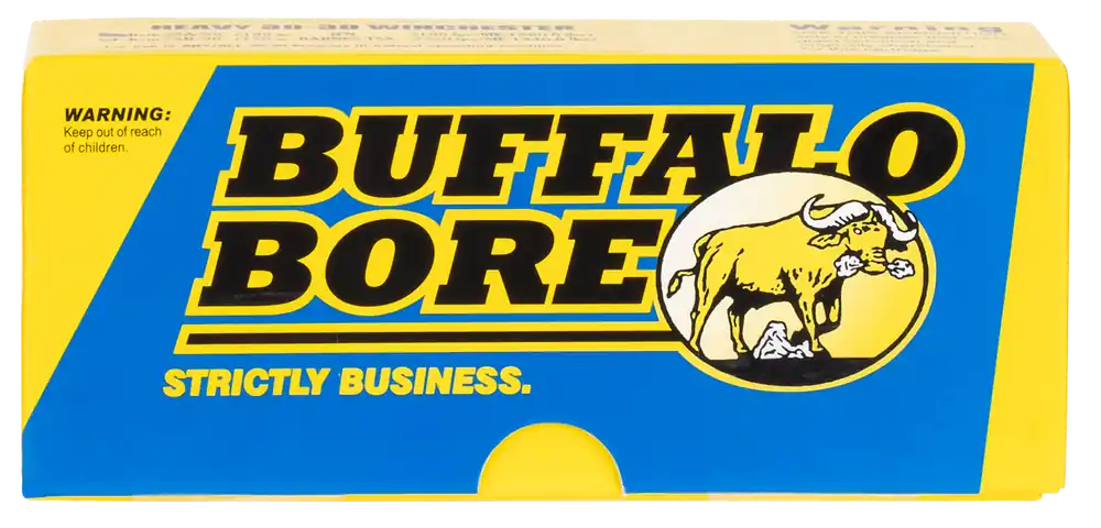 Buffalo Bore 38Super +P 124gr JHP Personal Defense Ammo - 20 Rounds
