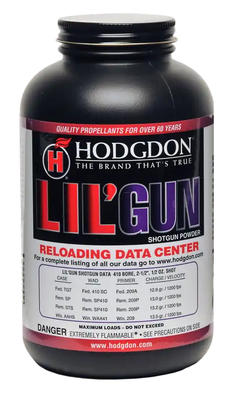 Hodgdon Lil'Gun Smokeless Powder for Pistols and Shotguns - 1 lb