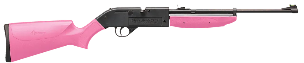 Crosman 760 Pumpmaster Air Rifle .177 Caliber, Black/Pink