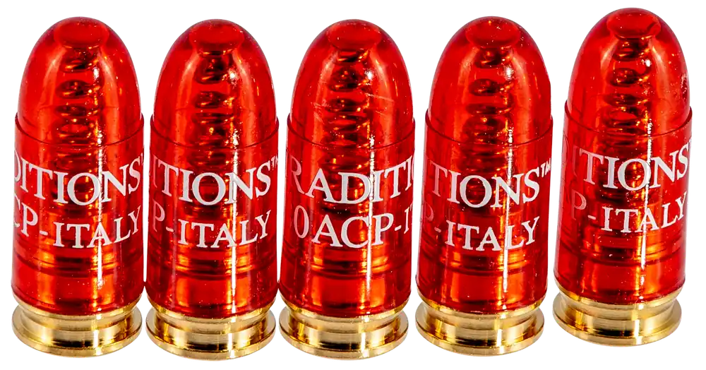 Traditions ASC380 380ACP Snap Caps 5-Pack Brass/Plastic Handgun Training Aids
