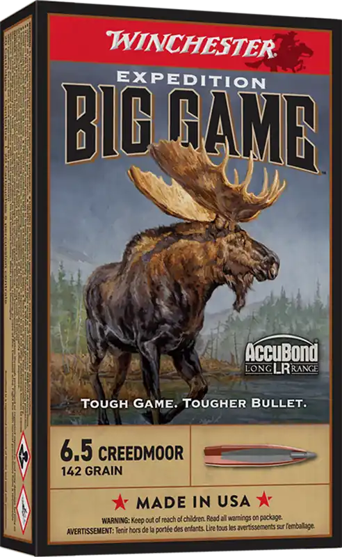 Winchester Expedition Big Game 6.5 Creedmoor 142gr Nosler AccuBond 20/Box