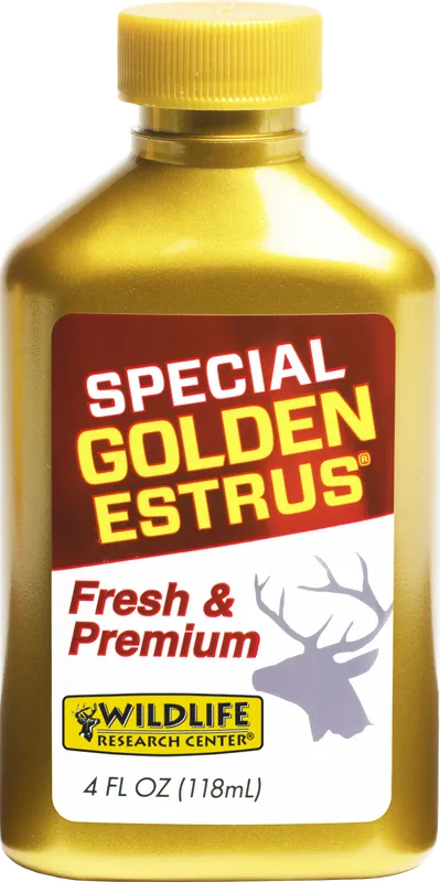 Wildlife Research 4054 Golden Estrus Deer Attractant Scent - 4 oz Bottle