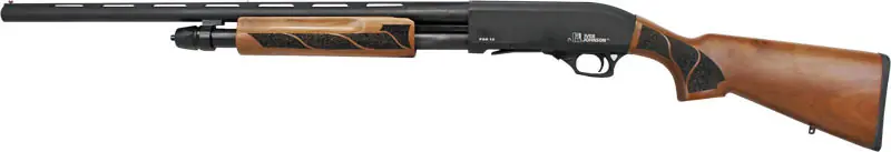 30" VR Black Walnut Iver Johnson 12GA Pump Shotgun