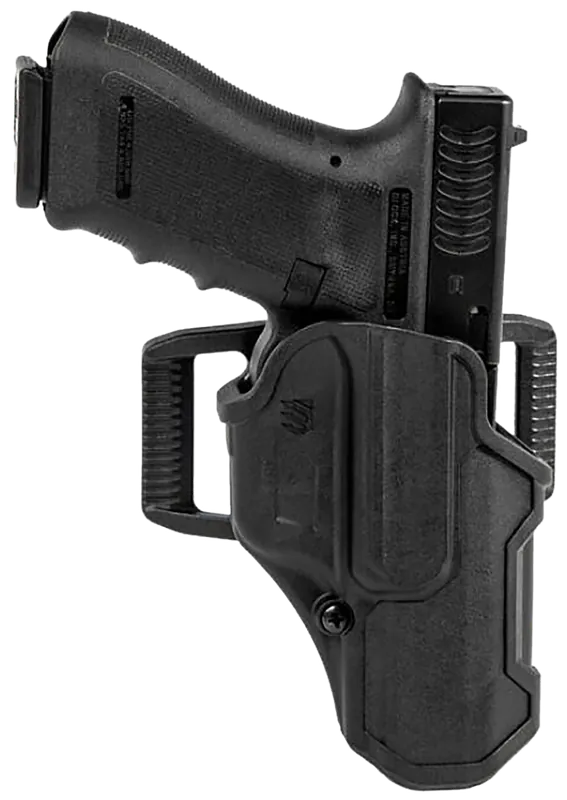 Blackhawk T-Series L2C OWB Belt Slide Holster for Colt 1911, Right Hand, Black Polymer