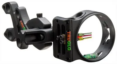 BlackTruGlo Storm 3-Pin Bow Sight .019 DIA