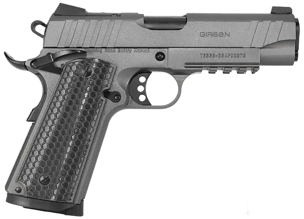 Girsan MC1911 C Influencer Compact 10mm Auto Pistol with Optic Ready Slide and Picatinny Rail