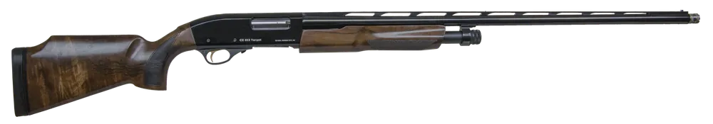 CZ 612 Target 12 Gauge Shotgun with Turkish Walnut Stock and Extended Chokes