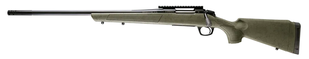 CVA Cascade XT 350 Legend Left-Handed Rifle with Graphite Black Cerakote and OD Green Stock