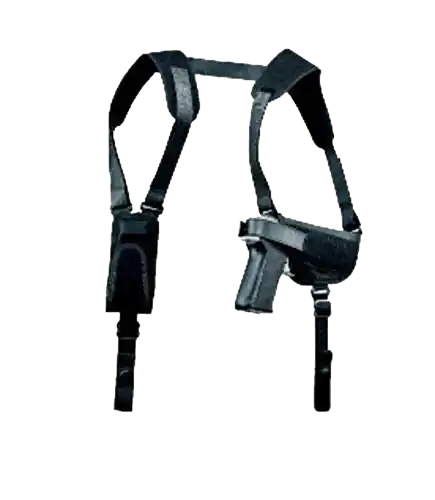 Uncle Mike's Pro-Pak Shoulder Holster for Small/Medium Revolvers, Right Handed, Black Nylon