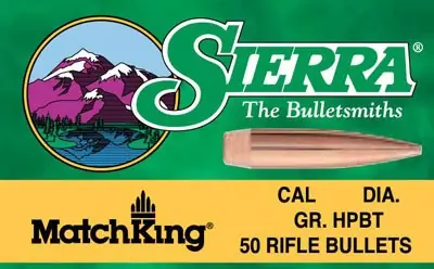 Sierra Bullets 7mm .284 183GR HP-BT Match 100 Count