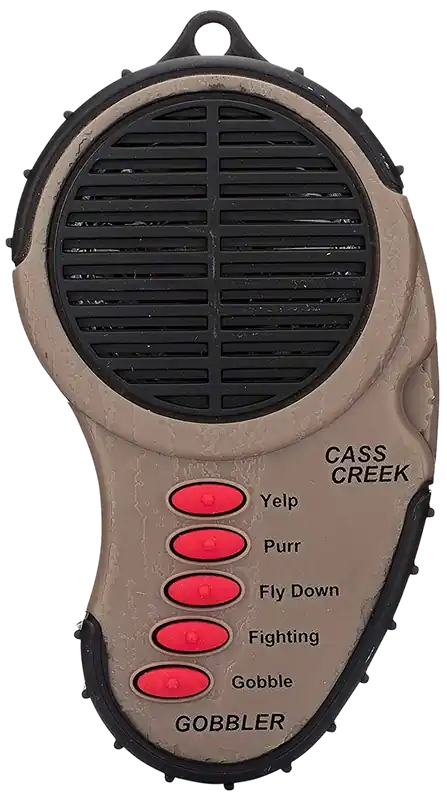 Cass Creek 041 Ergo Electronic Turkey Caller with Camo Belt Clip