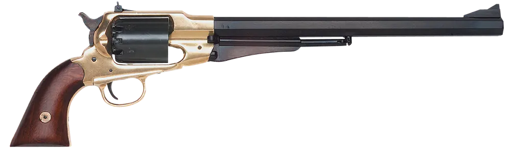 Traditions 1858 Bison .44 Cal Percussion Revolver with Brass Frame and Walnut Grip