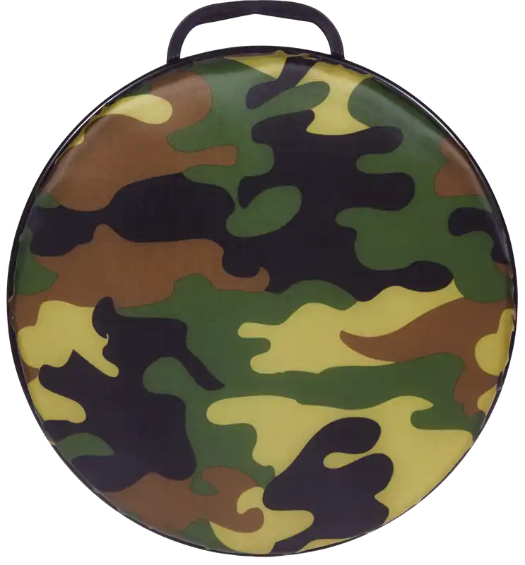 Camo Foam Swivel Seat Bucket Lid - 12" Diameter x 2" Height