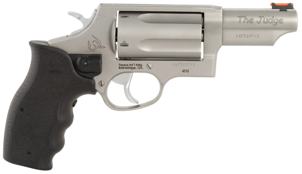 Taurus Judge 45 Colt/410 Bore Stainless Steel Revolver with Viridian Laser