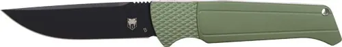 OD Green Viper Auto Folder with Black D2 Blade - 3.12"