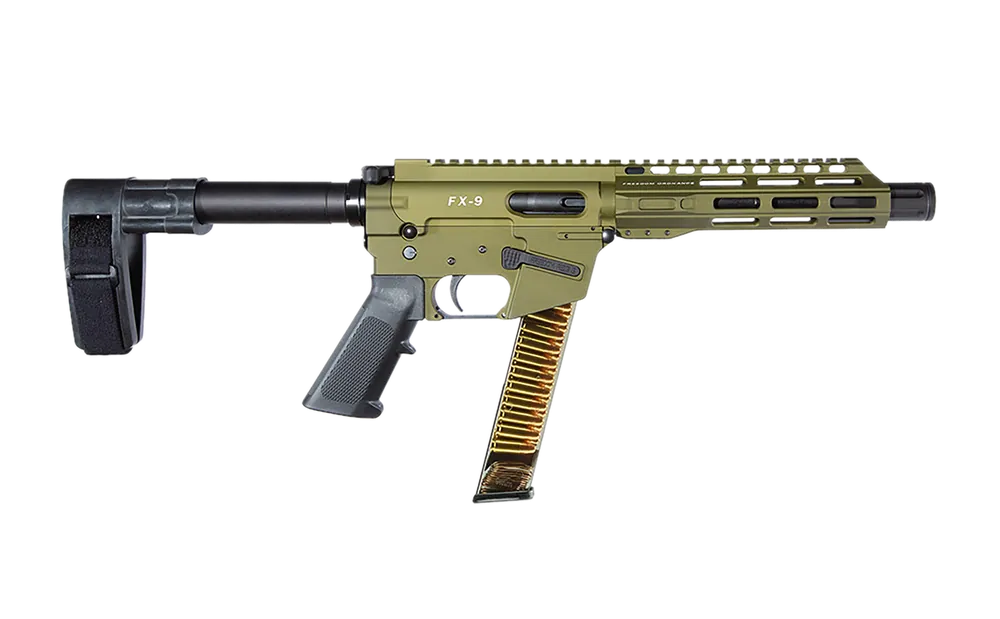 Freedom Ordnance FX9P 8" OD Green Pistol