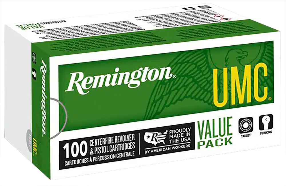 Remington UMC 9mm Luger 115gr FMJ Value Pack - 100 Rounds