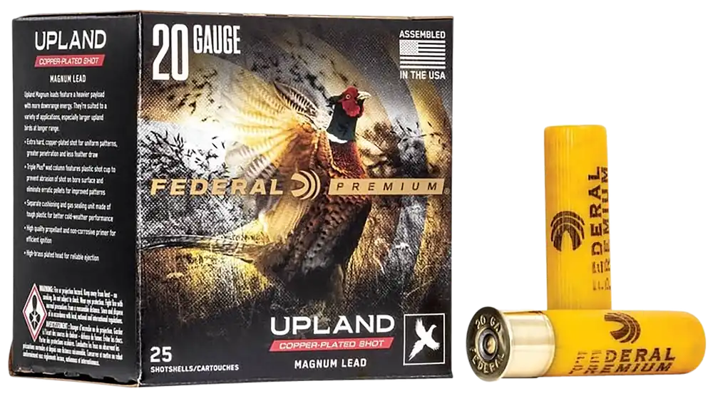 Federal Premium Wing-Shok Magnum 20 Gauge 3" Shotgun Shells - 25 Rounds Per Box