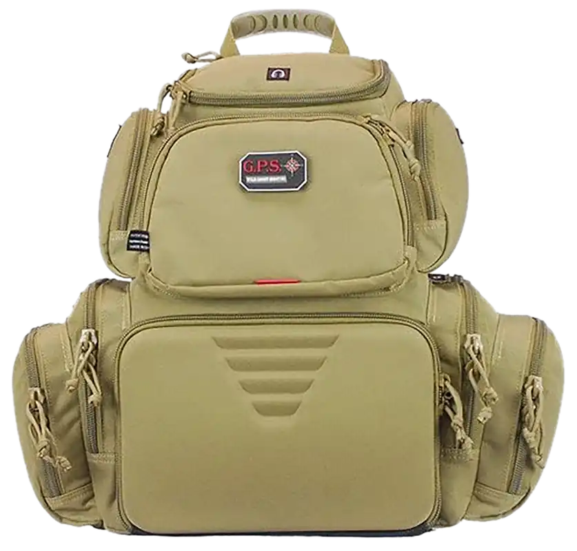 GPS1711BPT Handgunner Backpack - 1000D Nylon, Tan