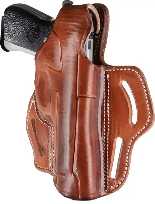 MUL-FIT RH 1911 5" with Rails BR1791 BHX Thumb Break Belt Holster