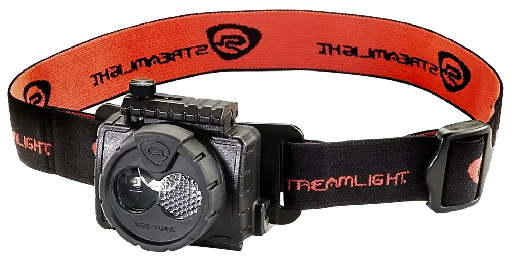 Streamlight 61603 Double Clutch LED Headlamp - 30/125 Lumens, 82m Range, Black