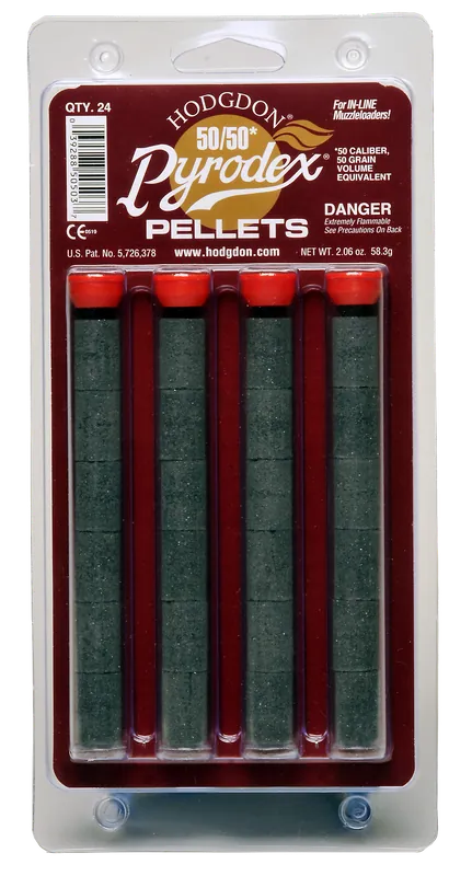 Hodgdon Pyrodex 50/50 Muzzleloading Pellets 50gr - 24 Pack