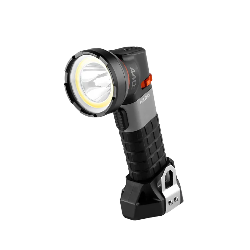 NEBO Luxtreme SL25R Spotlight - 500 Lumens, Black, White/Red LED