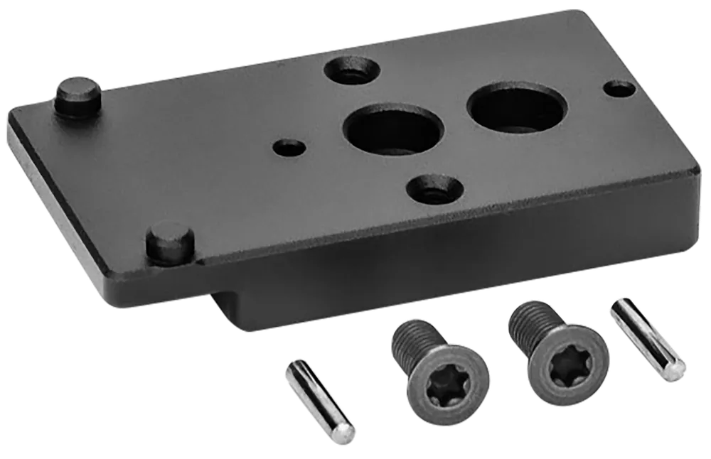 Griffin Armament AIS Flat Mount Plate - Black Anodized 6061 T6 Aluminum