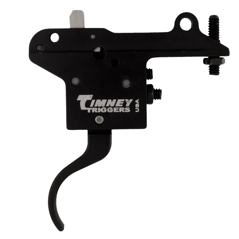 Timney Triggers 401 Featherweight Curved Trigger, 3 lbs Draw, Black Finish for Winchester 70 Right-Handed