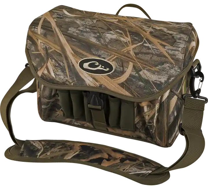 Drake Waterfowl Blind Bag - Mossy Oak Shadow Grass HD-2 Duffle with Zipper Closure