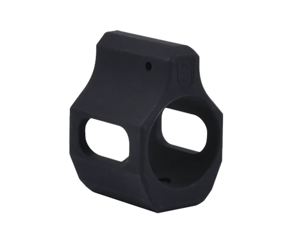 Phase 5 Weapon Systems LOPROGAS Low-Profile Gas Block - Mag Phosphate 4140 Chromoly Steel 0.95"