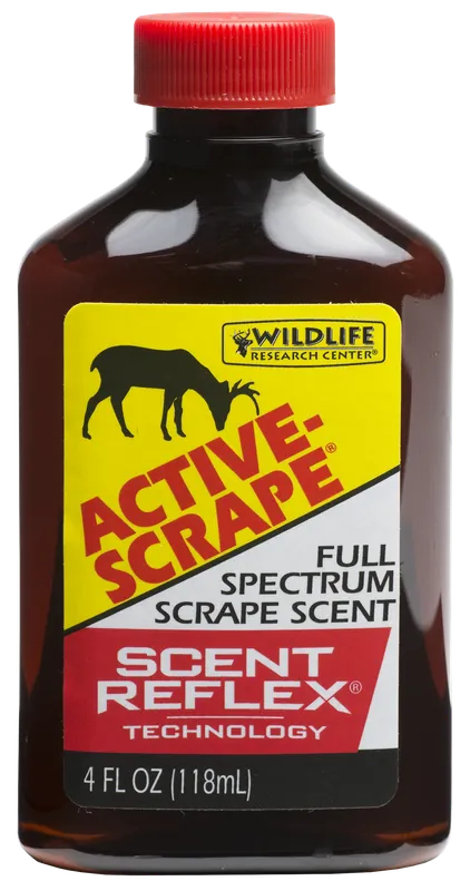 Wildlife Research 2404 Active-Scrape Deer Attractant - 4 oz Doe Estrus & Buck Urine Scent