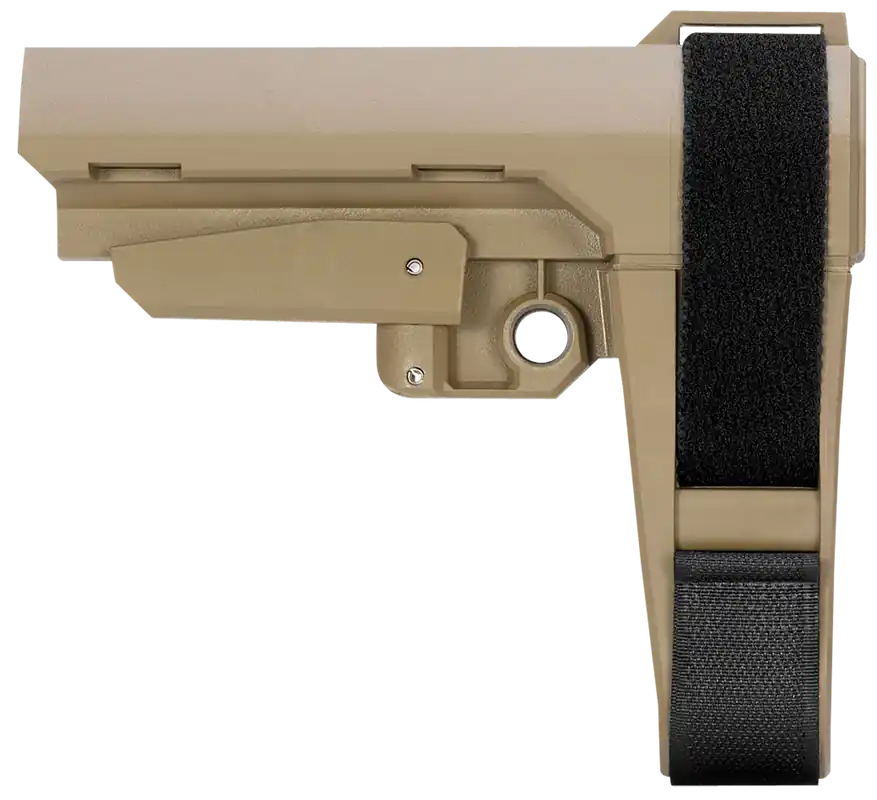 SBA3X02SB Adjustable AR-Platform Brace in Flat Dark Earth by SB Tactical