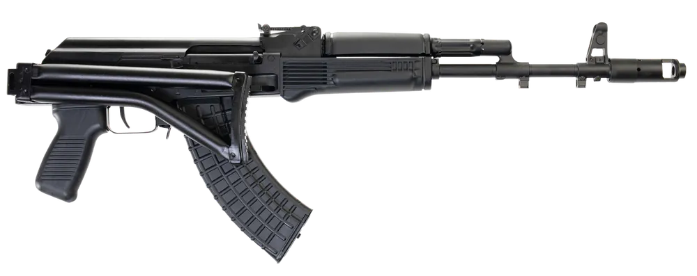 Arsenal SAM7SF-84E 7.62x39mm Rifle with Black Folding Stock and Threaded Barrel