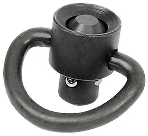 Heavy Duty D-Ring with Flush Button Quick Detach Sling Swivel