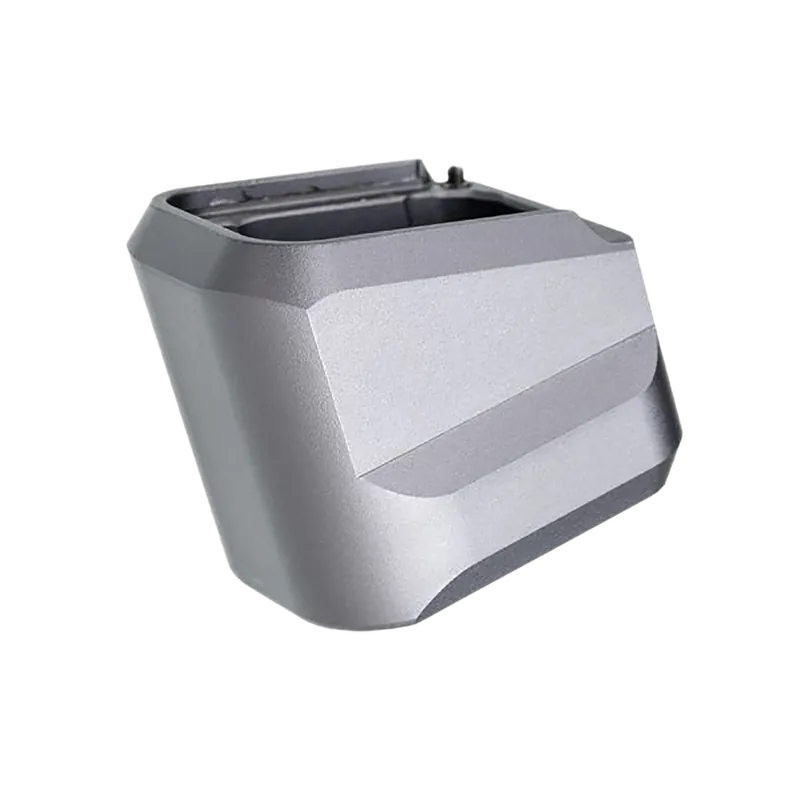 Tyrant CNC Grey Aluminum Magazine Extension for H&K VP9/VP40/VP30 - 5rd Capacity
