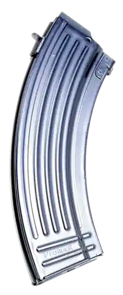 ProMag AKS30 30-Round 7.62x39mm AK-47 Magazine - Blued Steel