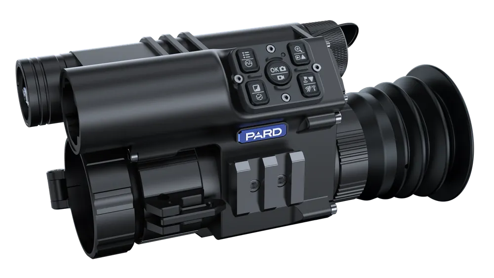 PARD FT3435/F FT34 LRF Thermal Clip-On with Laser Rangefinder - 35mm, 384x288 Resolution, 50Hz, 2x Zoom, Black