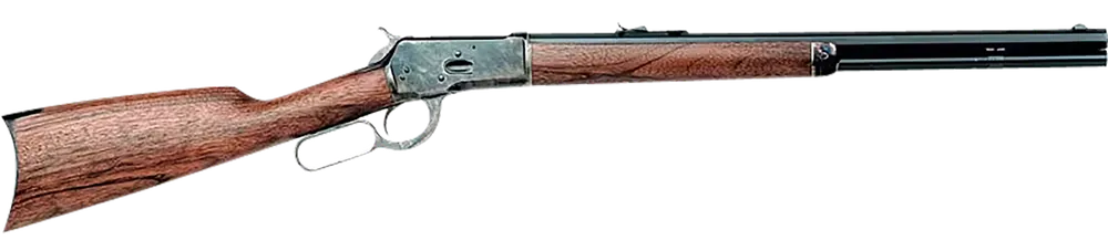 Cimarron AS611 1892 Cogburn Carbine .45 Colt 10+1 20" Blued Octagon Barrel, Case Hardened Receiver, Walnut Stock