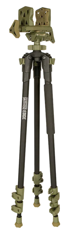 Primos 65831 Edge Adjustable Gun Clamp Mount, Dark Earth/Black Legs