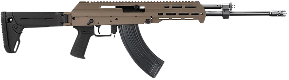 M+M Industries M10X 7.62x39mm Rifle with Muzzle Brake and Collapsible Stock