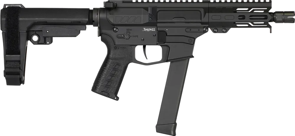 CMMG Banshee MKGS 9mm Pistol with 5" Threaded Barrel and M-LOK Handguards