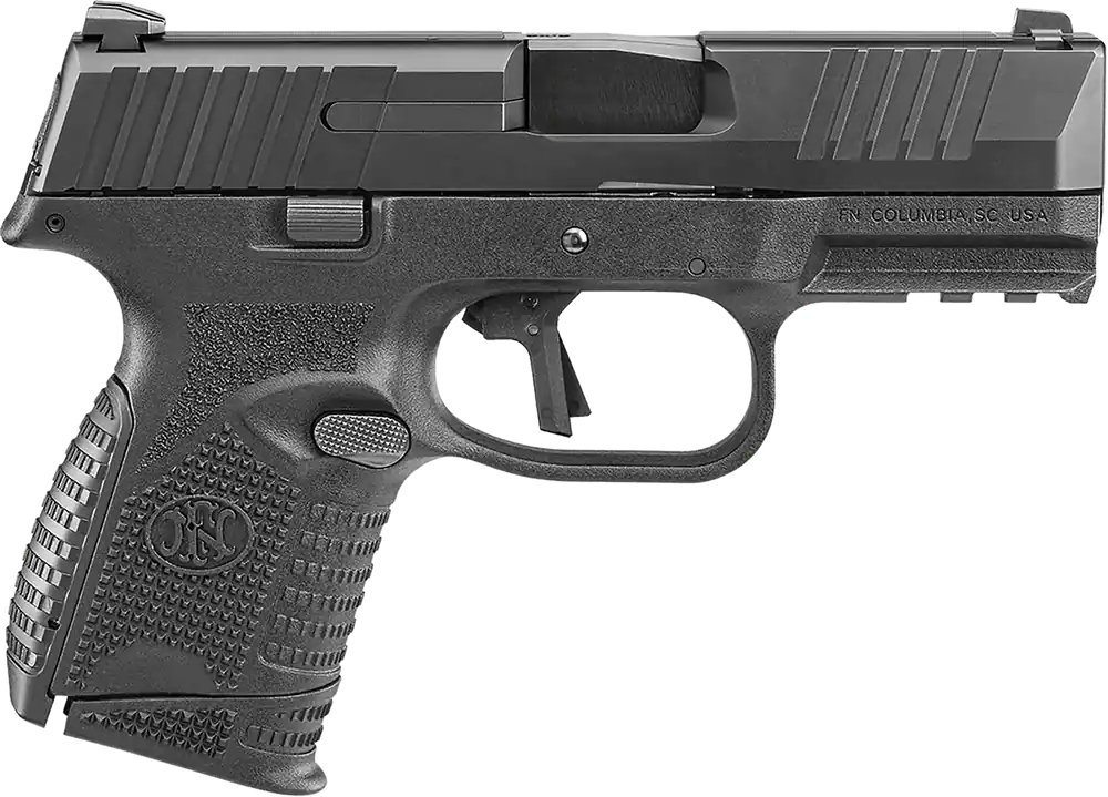 FN 66101641 509C 9mm Luger Pistol Bundle with 24+1 Capacity, Black PVD Slide, and 5 Magazines