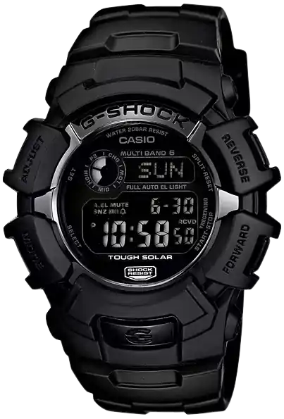G-Shock Tactical Black Stainless Steel Bezel GW2310FB1CR Distribution
