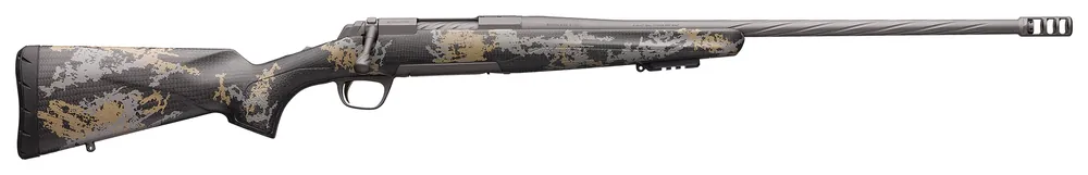 Browning X-Bolt Mountain Pro 28 Nosler Rifle with Tungsten Gray Cerakote and Carbon Fiber Stock