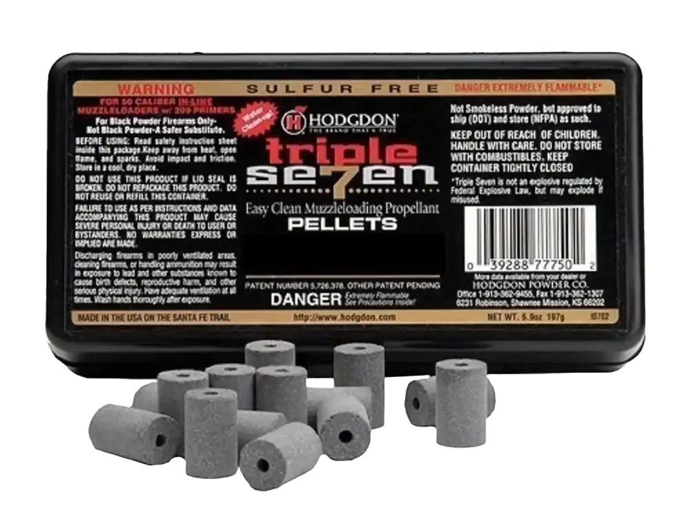 Hodgdon Triple Seven 50 Caliber 50 Grain Pellets - Box of 100
